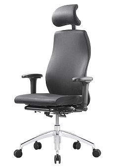 Grammer Office Solution chair with Glide-Tec mechainsm and headrest