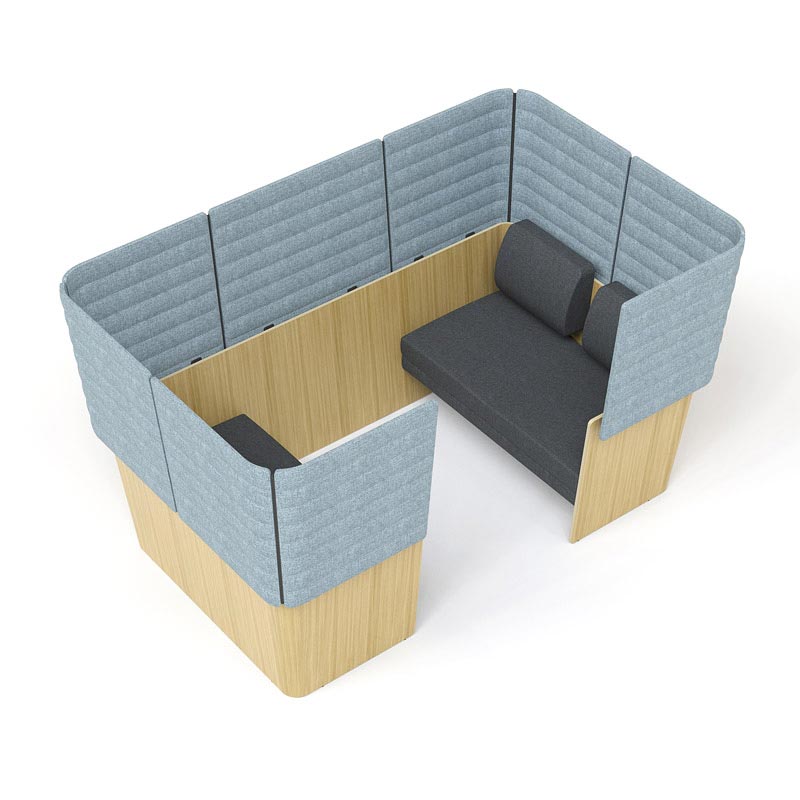 Arco Wood Acoustic Pod shown without table