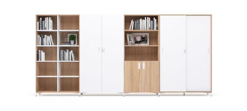 Office Storage Cupboards, Tambour doored, hinge Doored and Sliding Doors